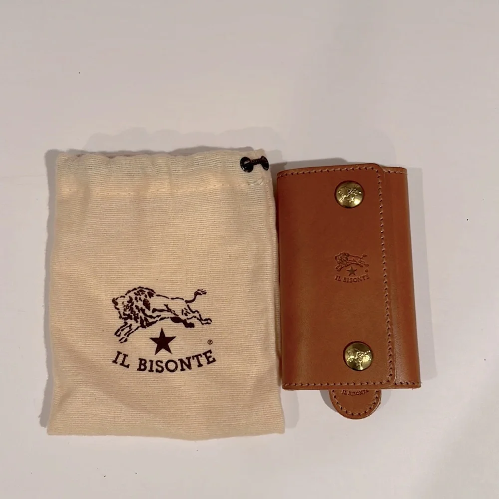 Il Bisonte Key Ring Natural Leather - Picture 3 of 8